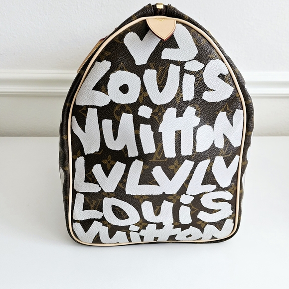 Louis Vuitton Graffiti Limited Edition Keepall 50 - Picture 4 of 12